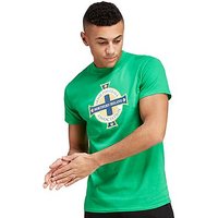 Official Team Northern Ireland Crest T-Shirt - Green - Mens