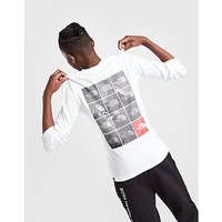 The North Face Long Sleeve Back Mountain Box T-Shirt Junior - White - Kids