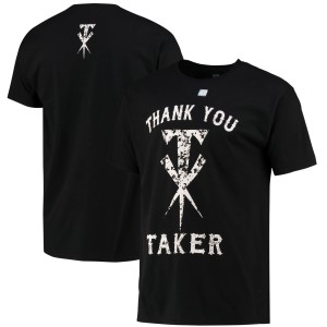 Undertaker ''Thank You Taker'' Logo T-Shirt - Mens