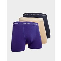 Calvin Klein Underwear 3 Pack Trunks - Multi Coloured